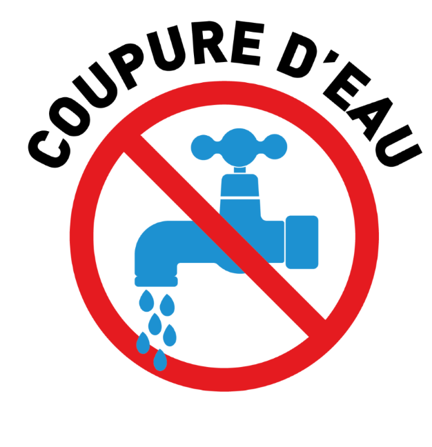 Coupure d’eau partielle le 16 mai 2025