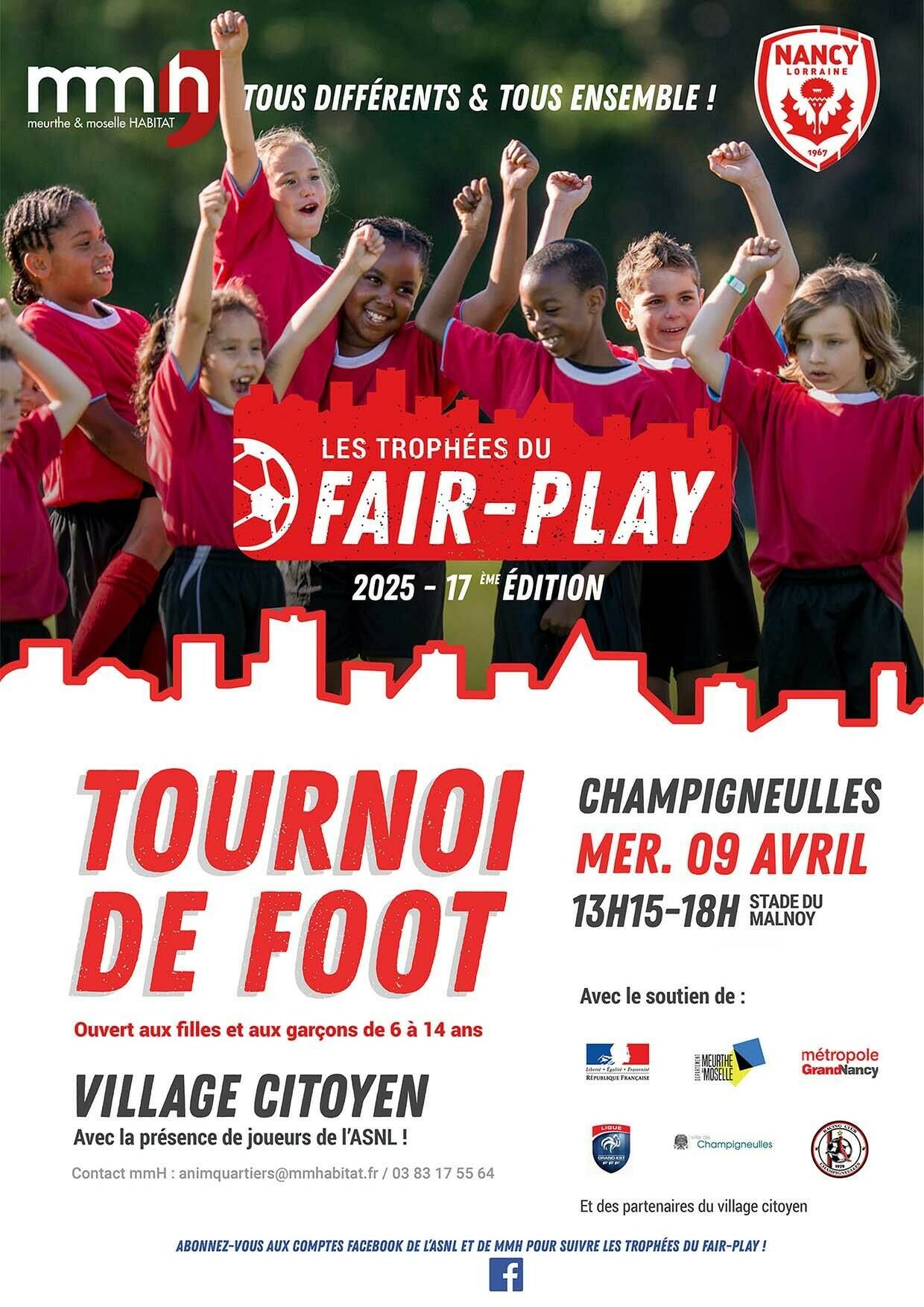 Trophées du Fair-Play 2025 - 9 avril - 13h15 à 18h00