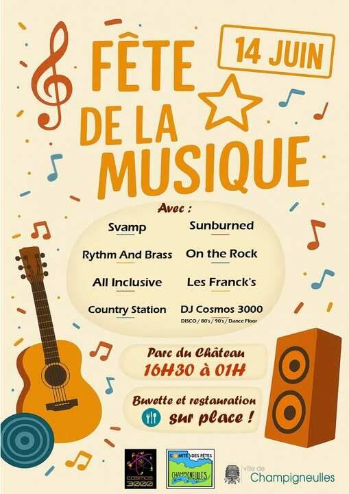 affiche fete de la musique