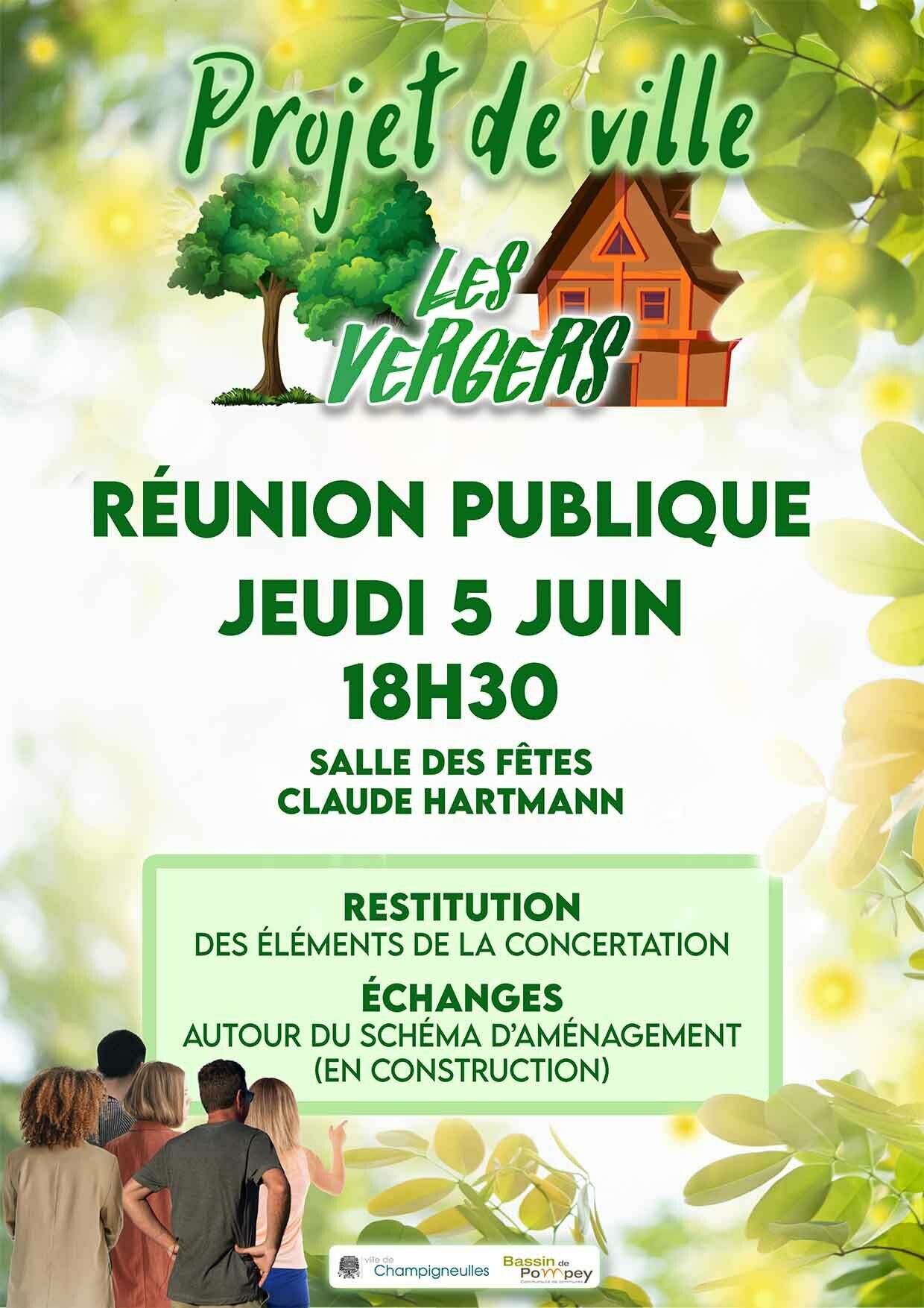 Réunion publique Les Vergers bd