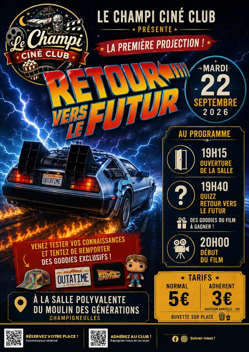 Affiche 22 09 2026 retour vers futur