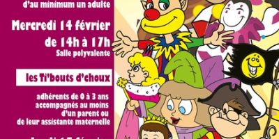 Carnaval de la ludothèque - 14 et 15 février 2024