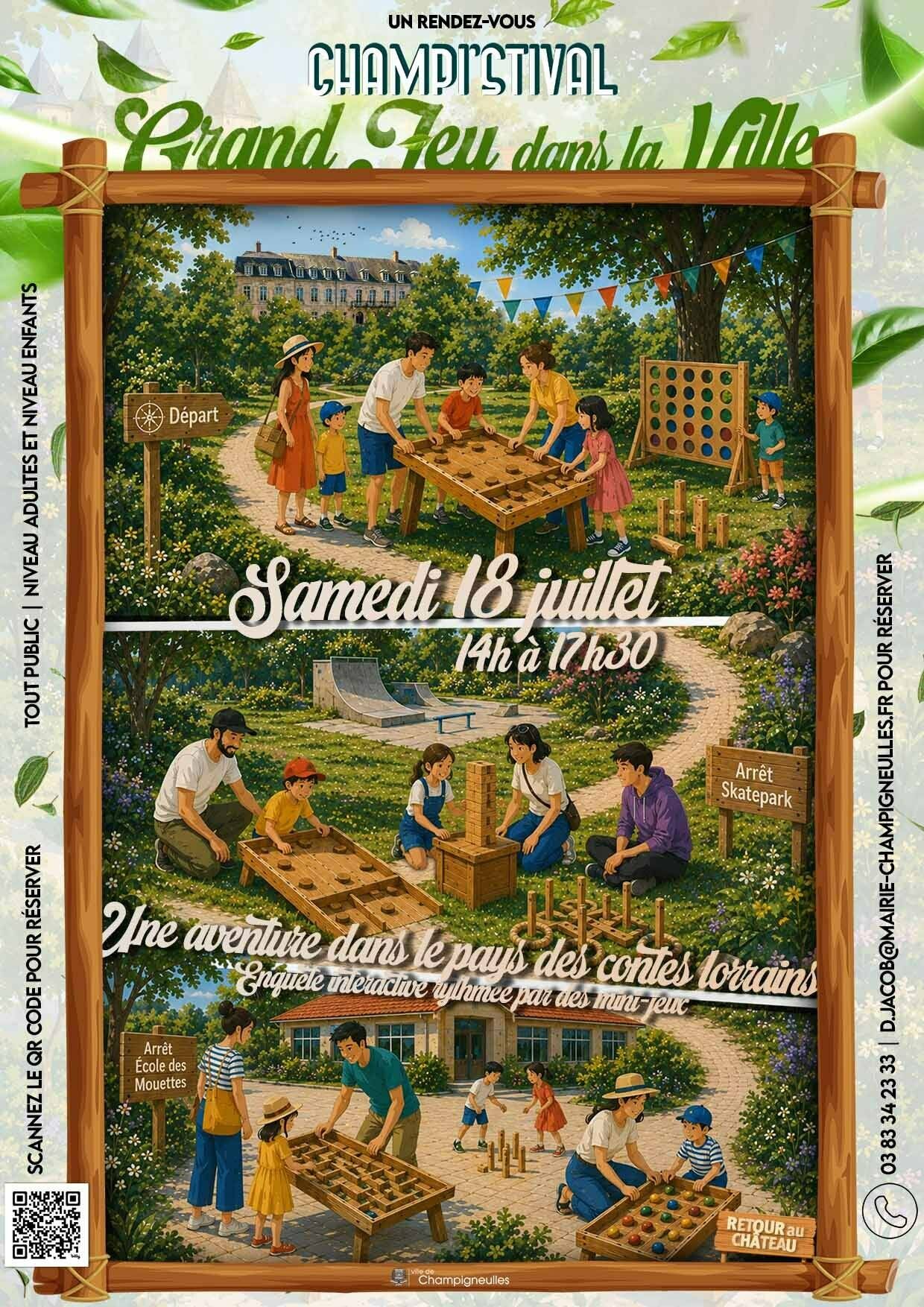 Champi'stival - Grand Jeu interactif dans la ville - 18 juillet - Inscriptions ouvertes