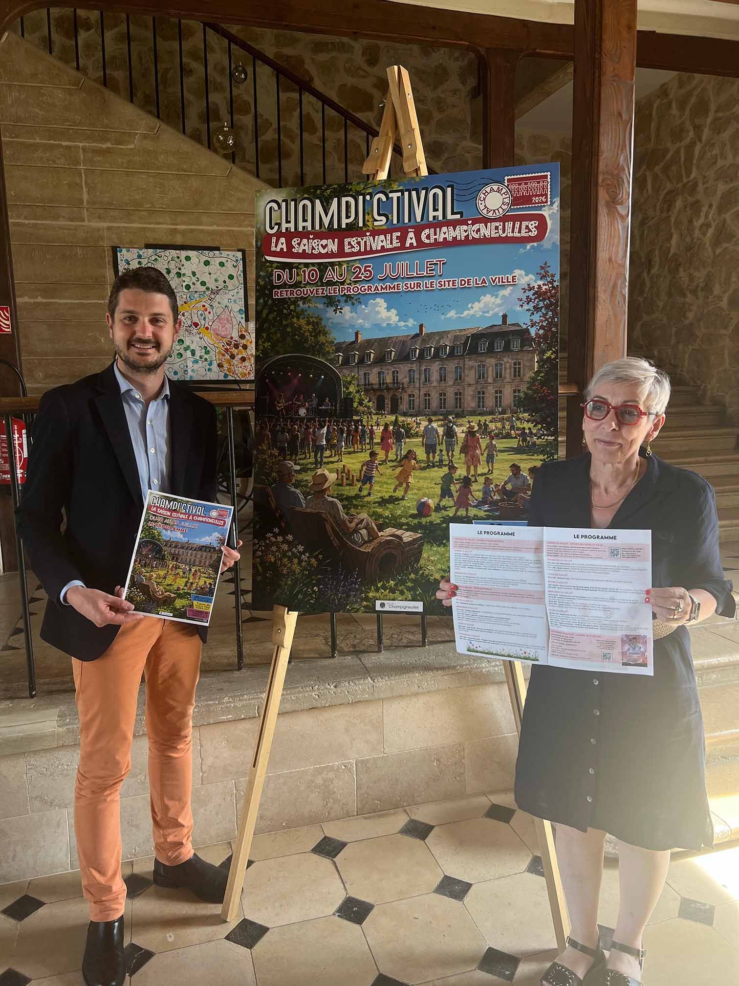 Champi'stival - Point presse pour présenter la saison d'animations estivales à Champigneulles !