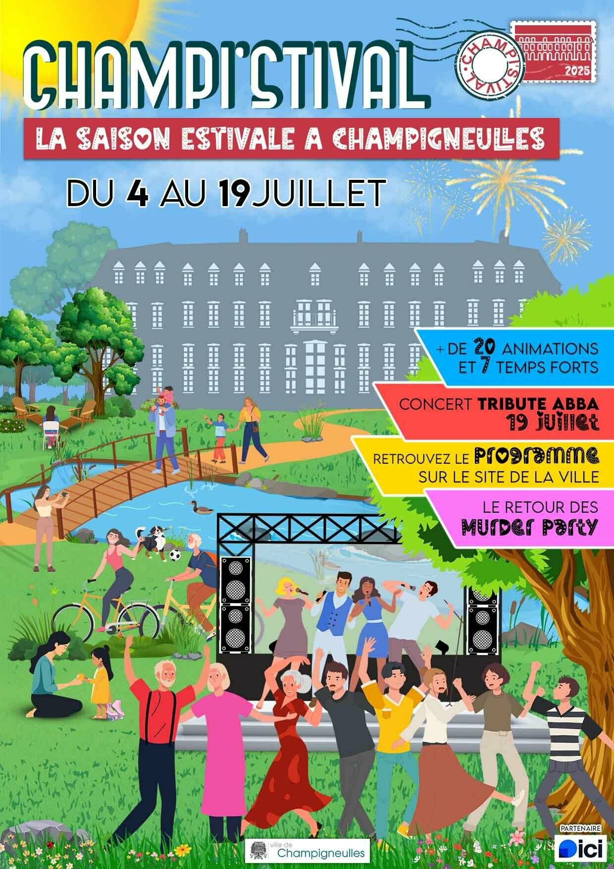 Champi'stival - Retrouvez le programme de l'édition 2025