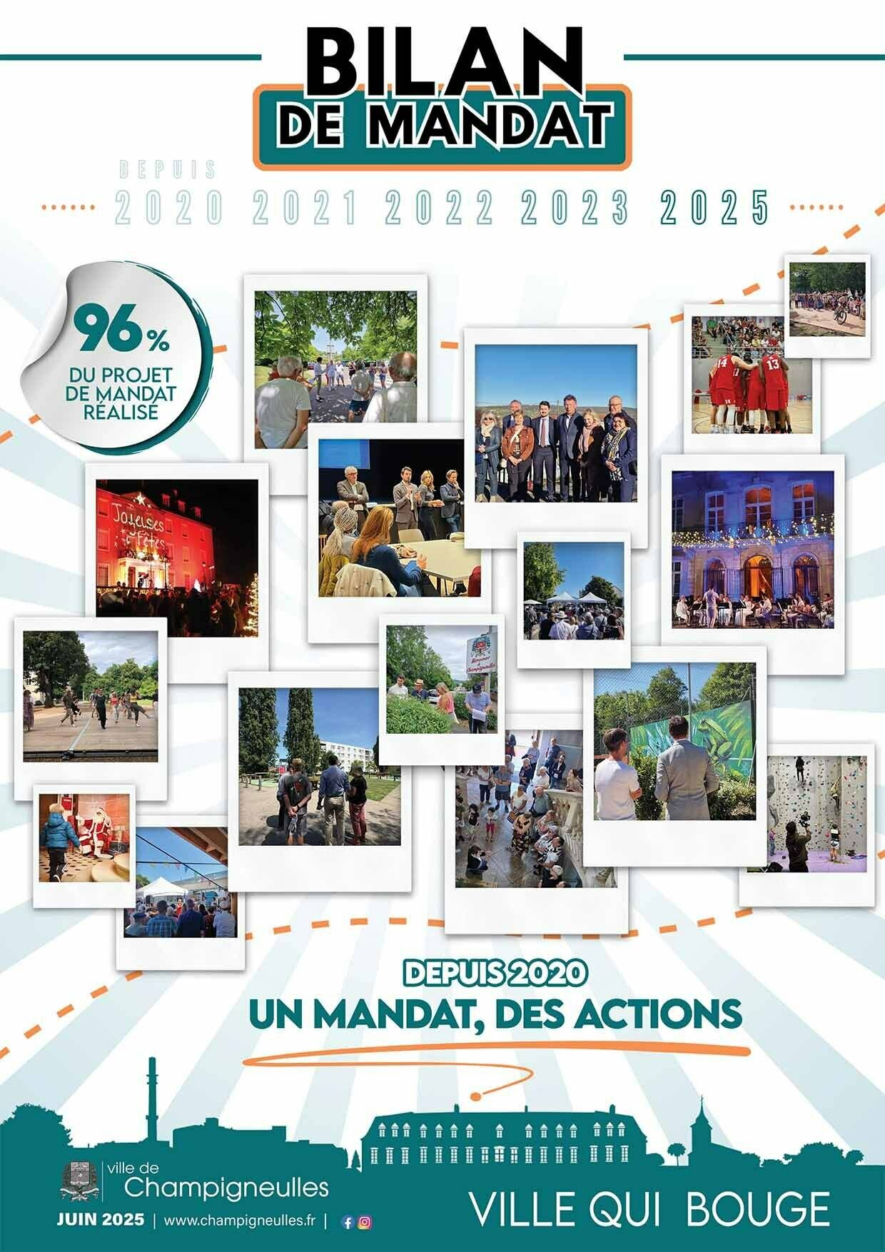 Bilan de mandat - Découvrez l'action de la Ville conduite depuis 2020
