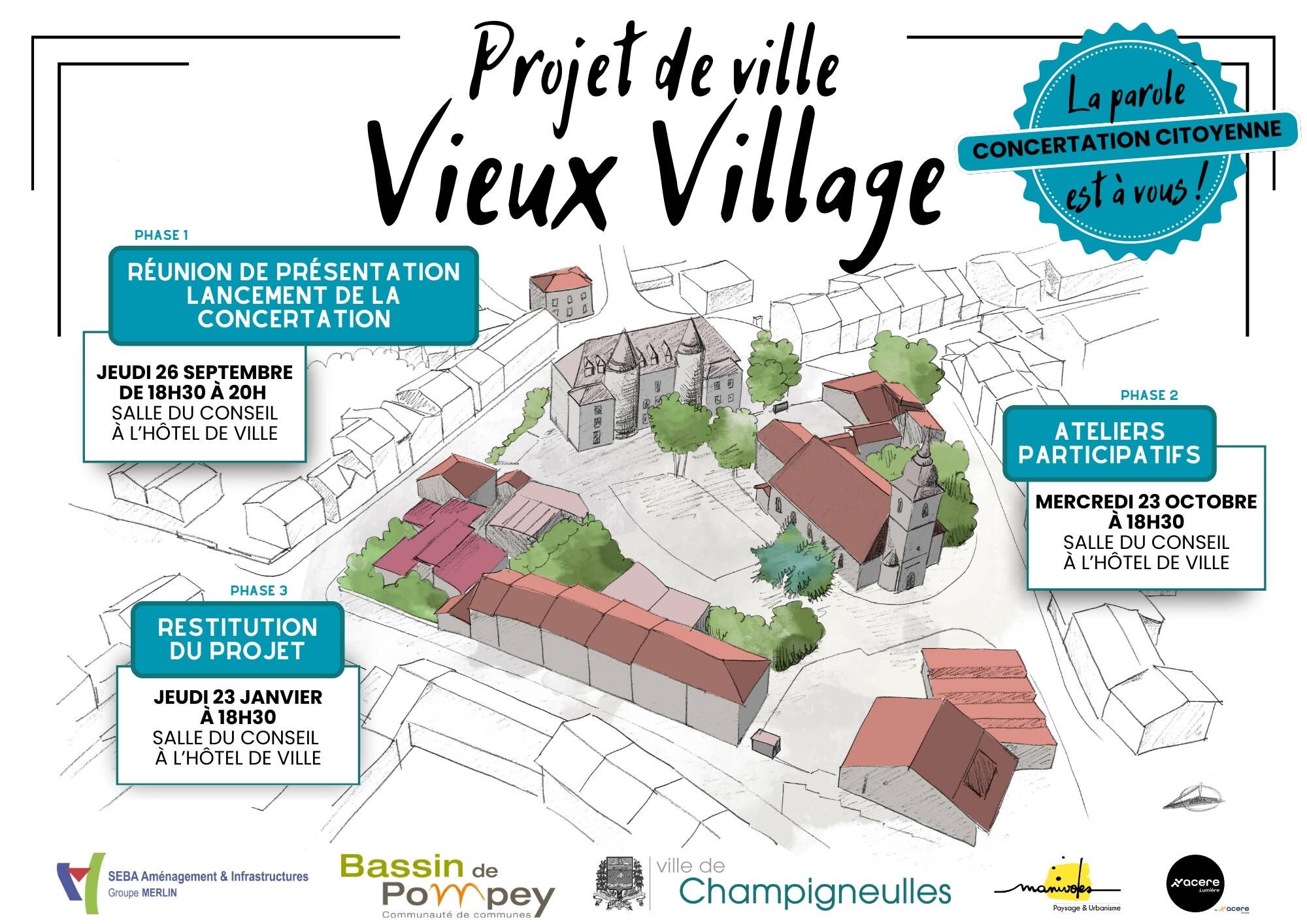 La parole est à vous - Projet de ville « Vieux Village »