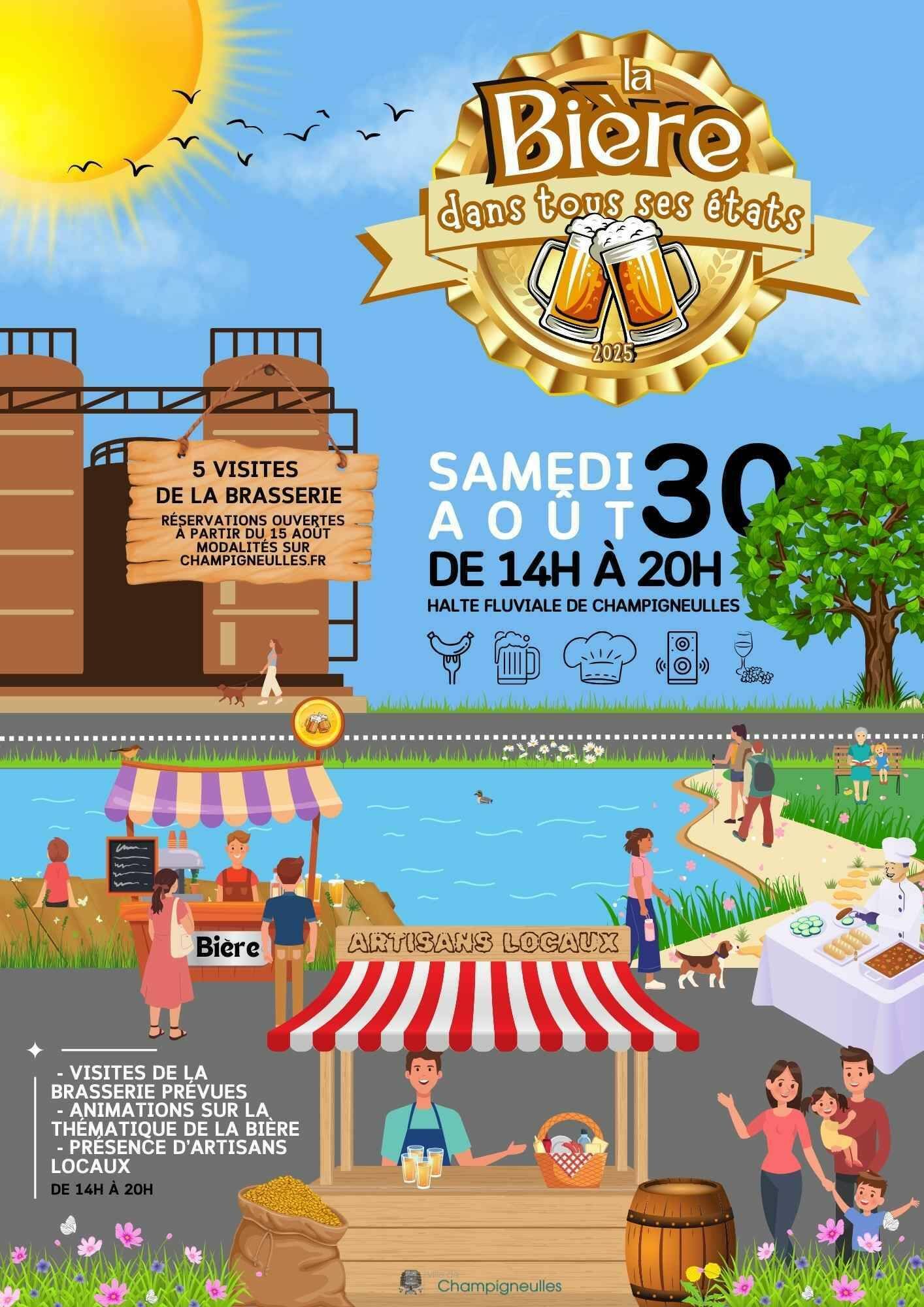 La Bière dans tous ses états - 2ème édition - samedi 30 août - 14h-20h