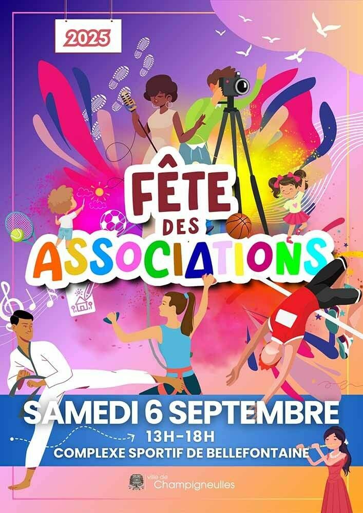 Fête des Assos - 6 septembre - 13h-18h - Complexe sportif Bellefontaine